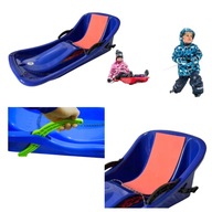 SANKI PLASTIKOWE Z PODPARCIEM ŚLIZG ŚLIZGACZ DO ZJEŻDŻANIA HAMULEC OPARCIE