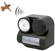 ULTRADŹWIĘKOWY ODSTRASZACZ ZWIERZĄT LEŚNYCH PTAKÓW ŚWIATŁO DŹWIĘK
