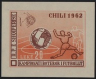 **WM62 Albania BL.12 = 40€ - MISTRZOSTWA ŚWIATA W PIŁCE NOŻNEJ