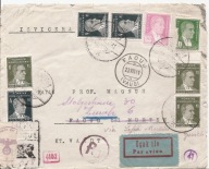 TURCJA -ZURICH via BERLIN -koperta -cenzura OKW -obieg 1941 rok
