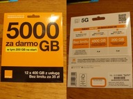 Starter z sieci ORANGE fajny numer 513 199 866 5G LTE