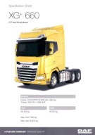 PROSPEKT DAF XG+ 660 FTT 6X4 PRIME MOVER
