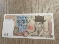 Korea Południowa - 5000 won - UNC