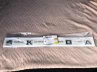 Emblemat Znaczek Skoda Octavia IV Chrom 5E3853687G NOWY