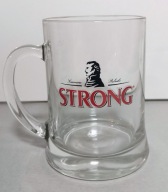 kufel 0,5L Browar Warka, piwo Strong , gruby , masywny