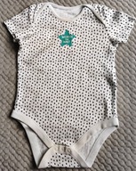 F&F śliczne body z krótkim rękawem r. 92