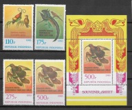 Indonezja xx M342 fauna ptaki MNH VF
