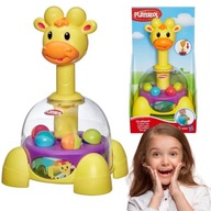 HASBRO PLAYSKOOL BĄCZEK ŻYRAFA KARUZELA KOLOROWE KULECZKI DLA MALUSZKA 6M+