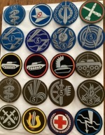 Emblematy wojskowe,oznaki oryginalne z PRL