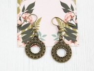 Native Bloom kolczyki KÓŁKA vintage gypsy boho NB90