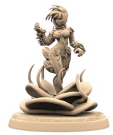 Accuser Spore Driad Leśne Elfy Driada B Pinup RPG Druk 3D NSFW