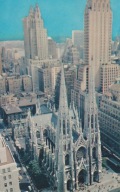 USA - NOWY JORK - KATEDRA ŚW. PATRYKA - Z LOTU PTAKA