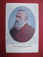 Józef Ignacy Kraszewski kartka z przed 1939