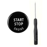 BMW E81 E87 E90 E91 E60 E61 NAKŁADKA PRZYCISK START STOP ŚRUBOKRĘT CZARNY