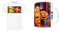 *Zestak* Koszulka Minionki i Extra Kubek Rozmiar - 158