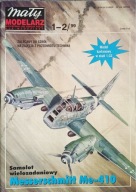 Mały Modelarz 1-2/1999 samolot Messerschmitt Me-410