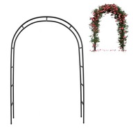 Pergola metalowa łukowa regulowana do roślin pnących