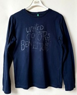 BENETTON KOSZULKA chłopięca z długim rękawem róż 2XlL 11-12 lat 160