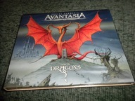 TOBIAS SAMMET'S AVANTASIA Here Be Dragons 1ST. PRESS LtD. Edguy POWER