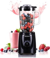Blender Kielichowy Szklany 2,2L 1830W Kruszy Lód Smoothie Mikser Kuchenny
