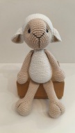 OWCA owieczka szydełko maskotka zabawka prezent handmade amigurumi ręcznie