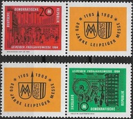 Niemcy NRD 1964 Znaczki 1012-3 ** targi przemysł technika