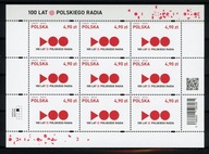 Arkusz Fi 5468 ** 100 lat Polskiego Radia arkusz 2025