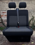 FOTEL PODWÓJNY KANAPA ŁAWKA VW T5 T6 ZAMIENIĘ NA POJEDYNCZY