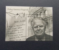 Znaczek PWPW Czesław Miłosz + karta z kalendarza 2016 stan 1