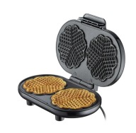 SUPER GOFROWNICA PODWÓJNA CILIO CLASSIC DUO CZARNA GOFRY W KSZTAŁCIE SERCA!