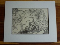 PABLO PICASSO - VOLLARD SUITE #195 - 1956 r.!