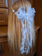 WIANEK KOMUNIJNY BIAŁY BARDZO DELIKATNY