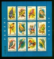 RUMUNIA ** PTAKI Mi BL 265