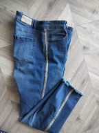 Spodnie damskie 46 miękki elastyczny jeans Punt Roma 3XL lam-pas96