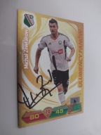 Karta panini autograf Legia sezon 12/13 Marcin Żewłakow Ulubieńcy Fanów