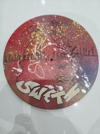 Praca artystyczna na płycie winylowej