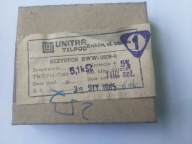 REZYSTORY UNITRA TELPOD: RWW 0,125W 5%.