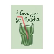 Plakat „So Matcha” – Zielona Energia