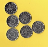 Szwecja 5 KORON 2008 r.
