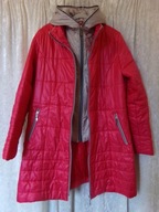 KURTKA PŁASZCZ EWOLA Z KAPTUREM R.44