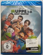 MUPPETS Most Wanted DISNEY Blu-Ray JAK NOWA folia