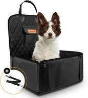 LFotelik Samochodowy Dla Psa Wodoszczelny Odporny Bezpieczny 50x45x55 cm