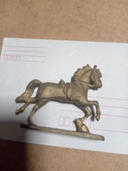 Stara Zabawka Żołnierzyk PRL Złoty Koń