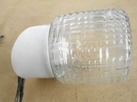 Lampa wewnętrzna, garażowa,klosz szkło kryształowe