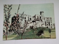 OGRODZIENIEC - ruiny zamku z XIV w - pocztówka z lat 60-tych