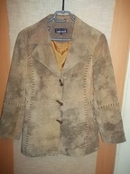 nadia nordi KURTKA skóra zamsz 42 44