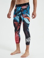 Legginsy Kompresyjne Męskie - LAFROI – MMA, Crossfit, Siłownia - 3/4 - XXL