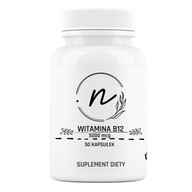 NaturePRO Witamina B12 Metylokobalamina 5000 mcg 50 kapsułki