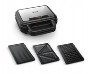 MOCNY OPIEKACZ TEFAL GOFROWNICA DO PANINI GOFRY TOSTY UltraCompact 3w1 700W