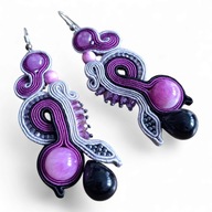 kolczyki wiszące perła